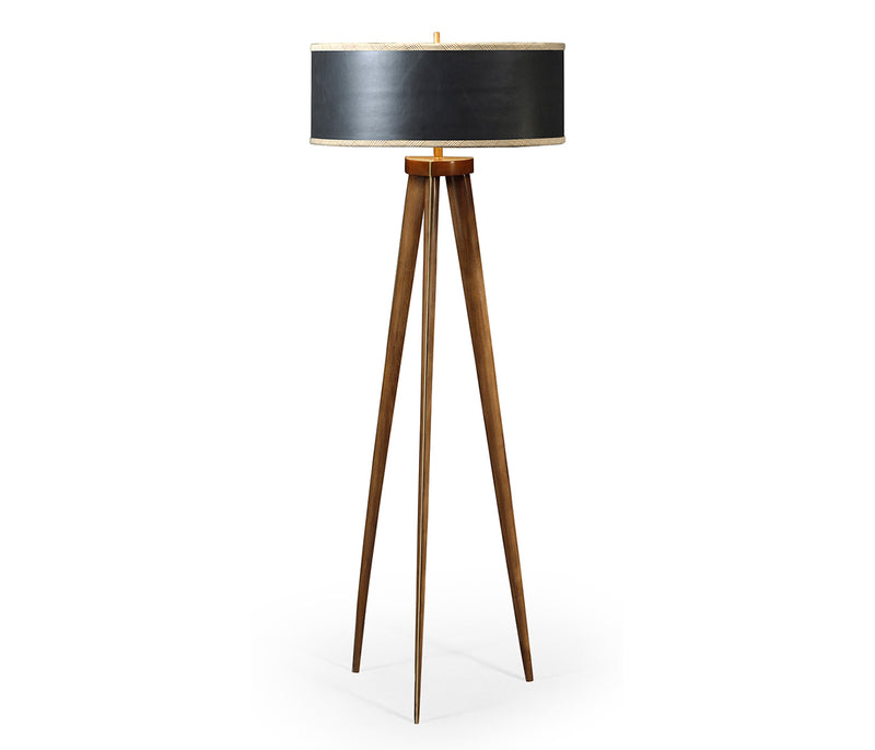 JC Modern - Cosmo Collection - Hyedua Triangular Base Floor Lamp