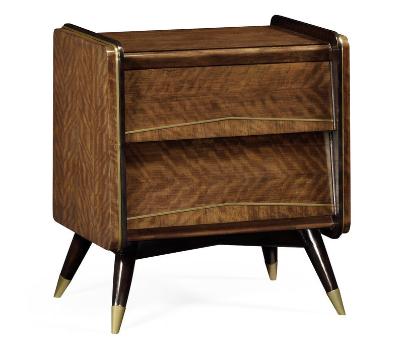 JC Modern - Cosmo Collection - Hyedua Mid-Century Bedside Chest of Drawers