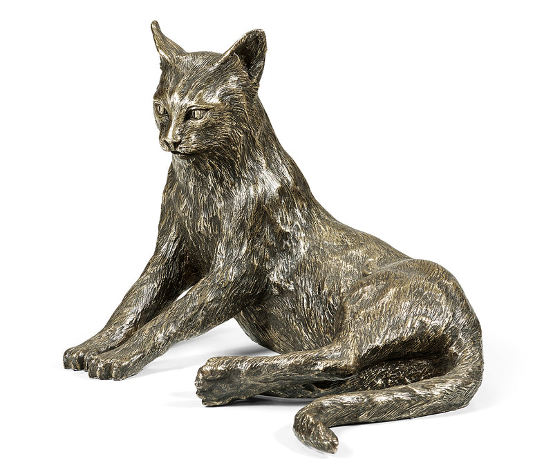 Curated Collection - Antique Dark Bronze Cat