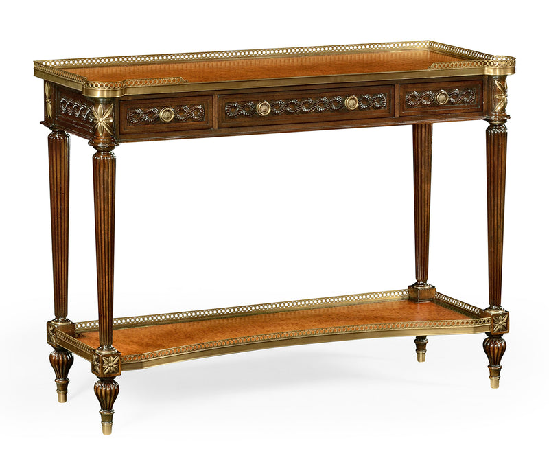 Chatsworth Collection - Napolean III mahogany and brass console