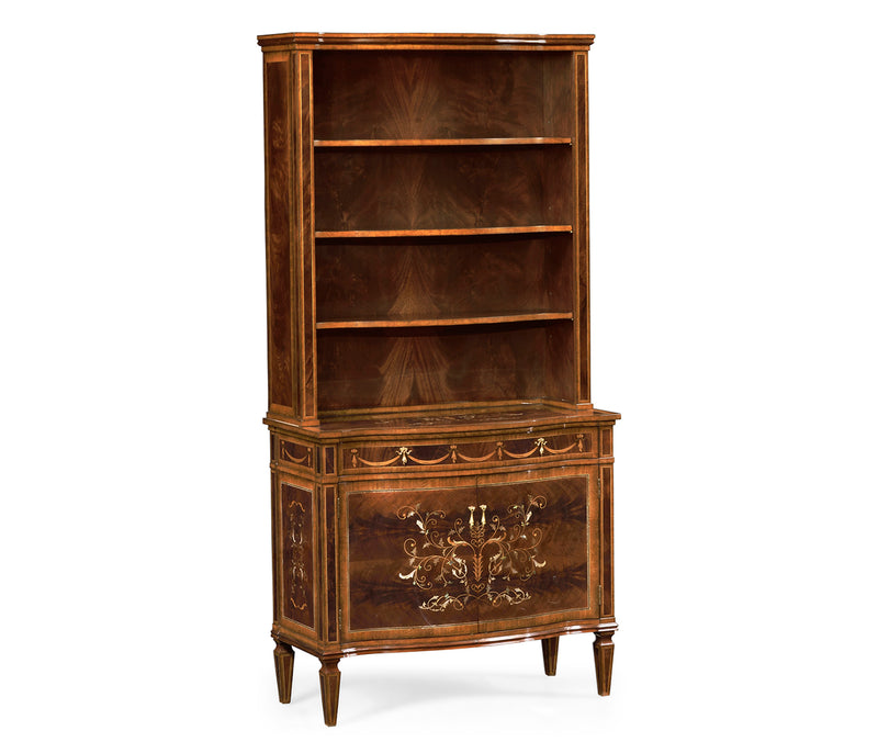 Regency Collection - Tall Mahogany Bookcase