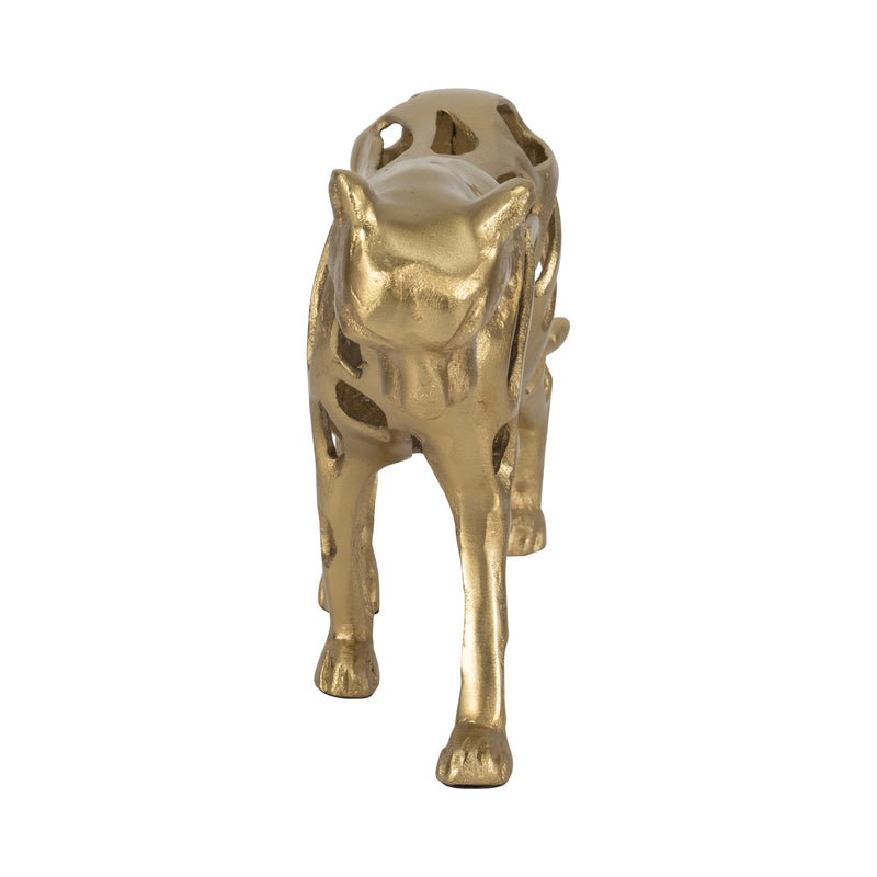 METAL, 14" LIONESS, GOLD