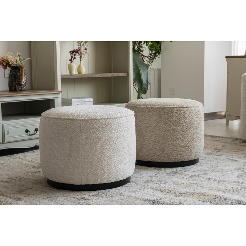 Roots Boucle Ottoman