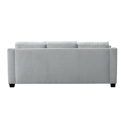 Luxe Haven Creamy Grey Sofa Set