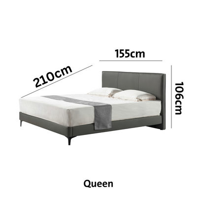 Harbor of Dreams Grey King Bed (King/Queen)