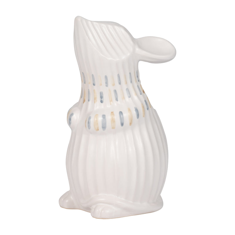 Cer, 8" Little Mouse Vase, Ivory