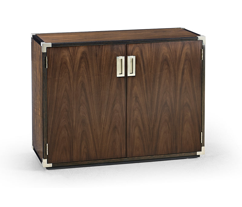 JC Modern - Campaign Collection - Campaign Style Dark Santos Rosewood Storage Cabinet