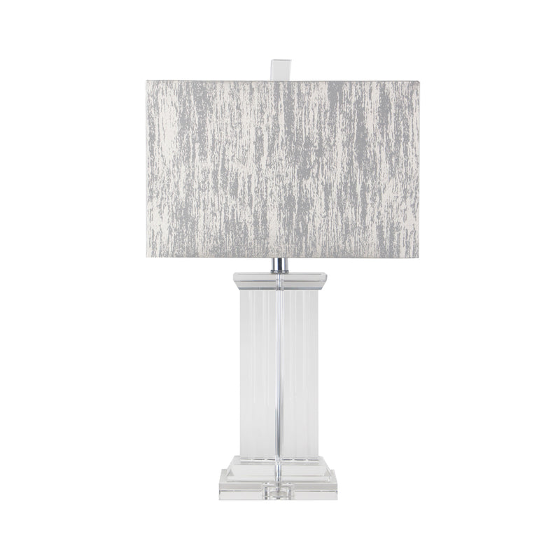 26" Crystal Table Lamp