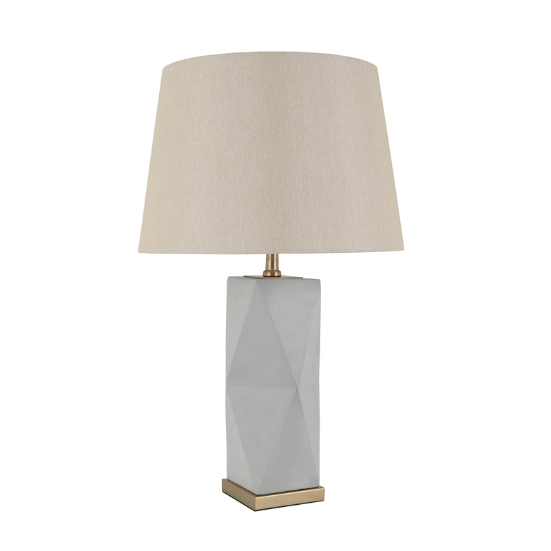 CEMENT TABLE LAMP