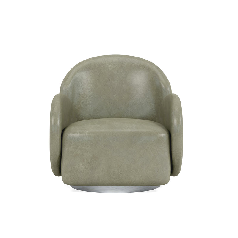 Rothko -  Leather Swivel Chair