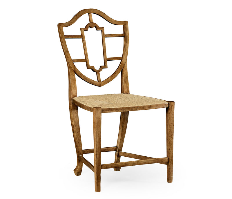 William Yeoward Collected - Uptown Classic - Aveburn Grey Fruitwood Side Chair