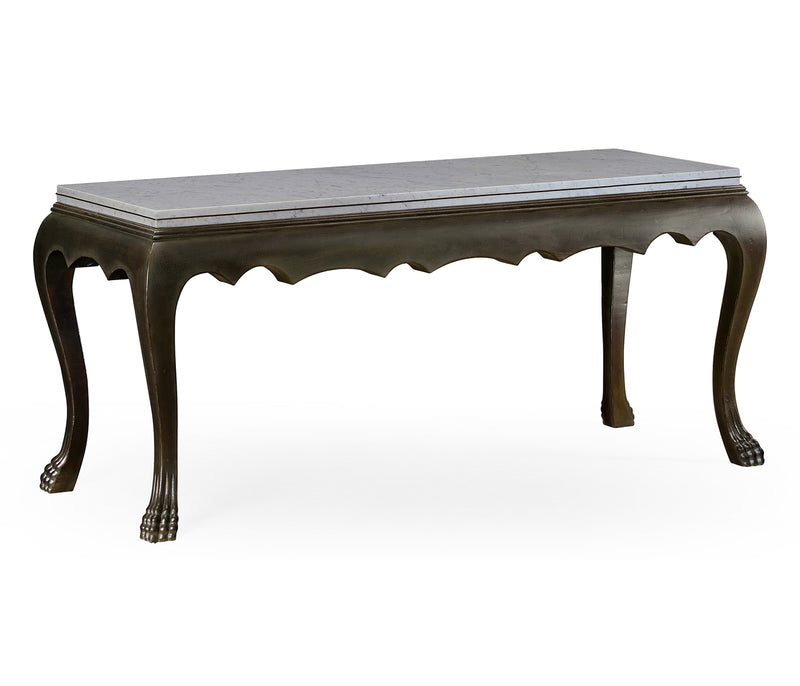 William Yeoward Collected - Uptown Classic - Eden Ebonised Distressed Oak Table