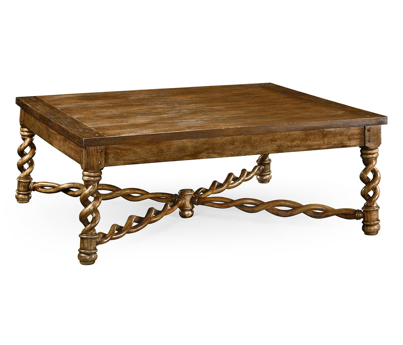 William Yeoward Collected - Uptown Classic - Purbeck Grey Fruitwood Coffee Table