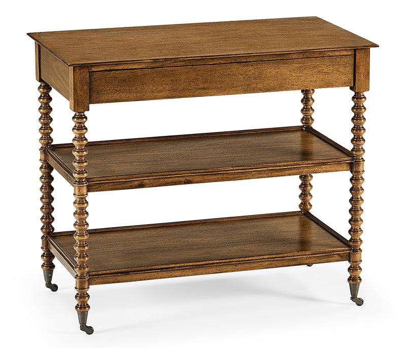 William Yeoward Collected - Uptown Classic - Bywater Grey Fruitwood End Table