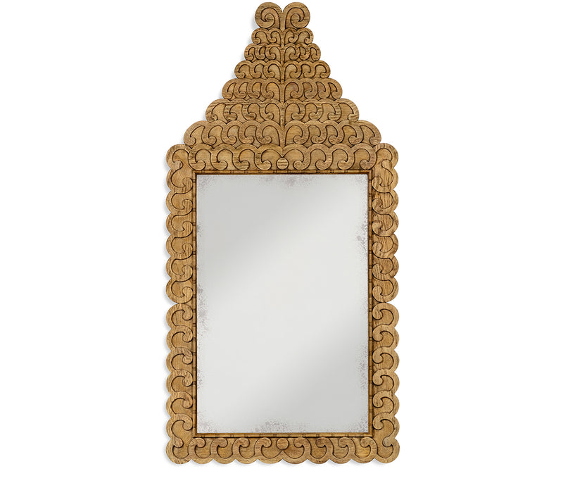 William Yeoward Collected - Country House Chic - Arlington Washed Oak Mirror