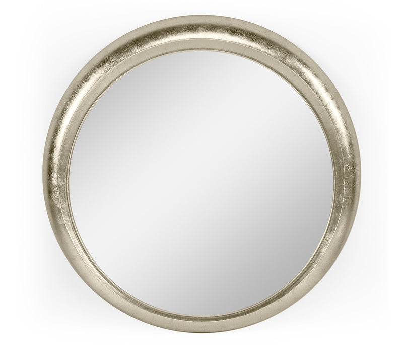 William Yeoward Collected - Urban Cool - 31" Sorbati Antique Silver Mirror