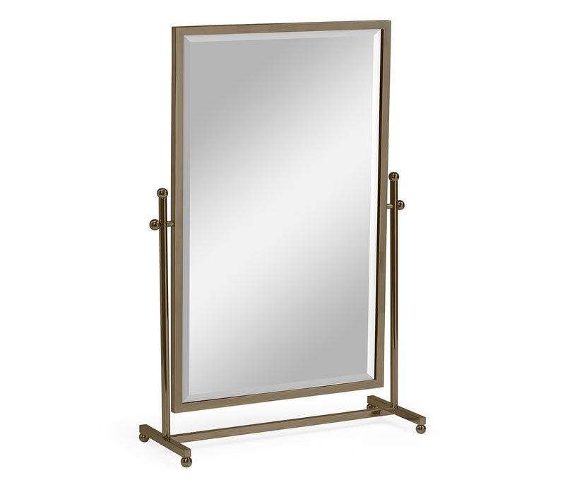 William Yeoward Collected - Urban Cool - Tilt Bronzed Stainless Steel Dressing Table Mirror