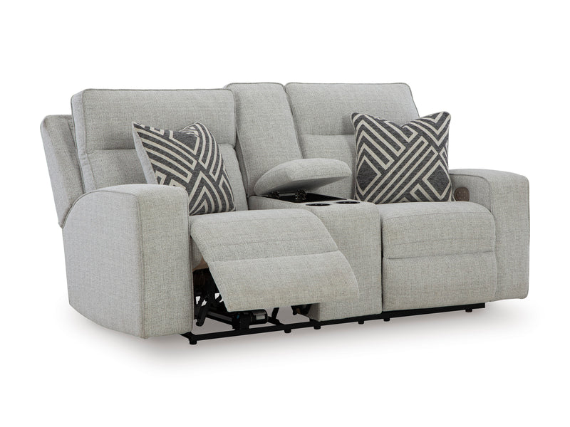 Jasperson Power Reclining Loveseat with Console