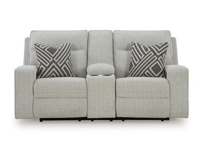 Jasperson Power Reclining Loveseat with Console