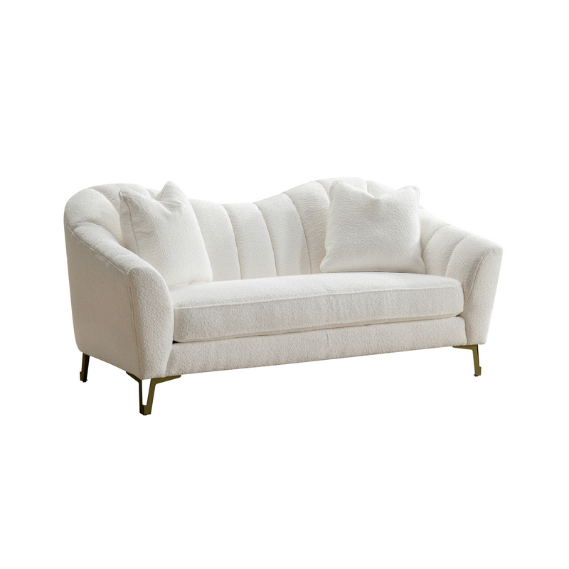 Luca Ivory Loveseat W180