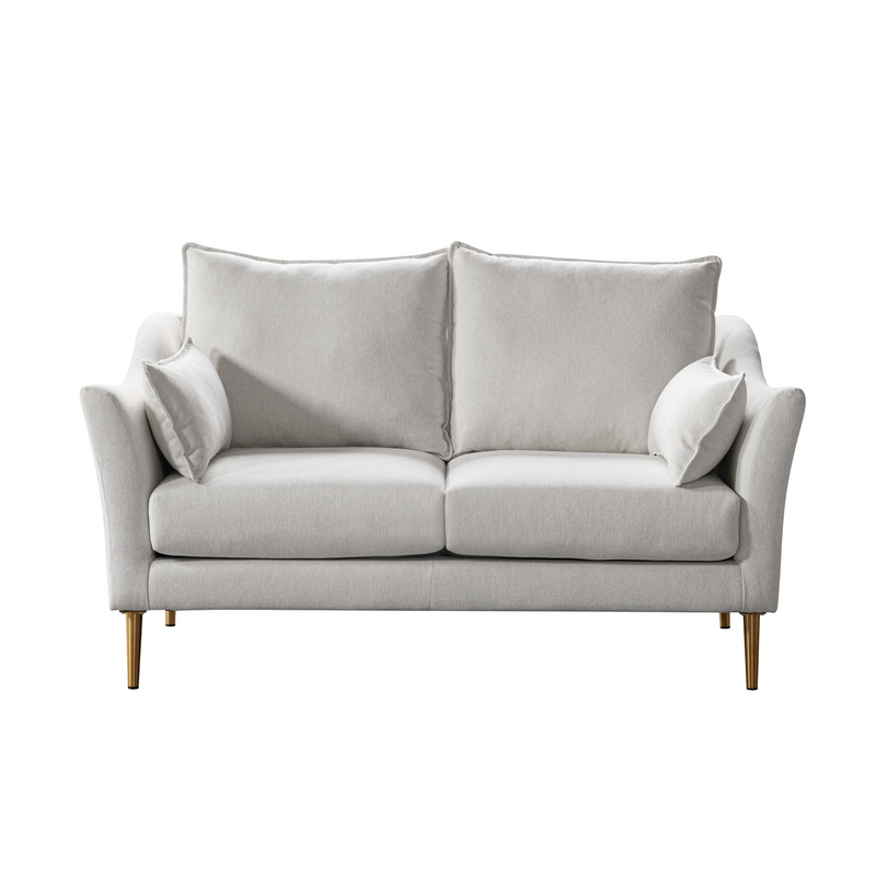 Carmen Beige Loveseat W160