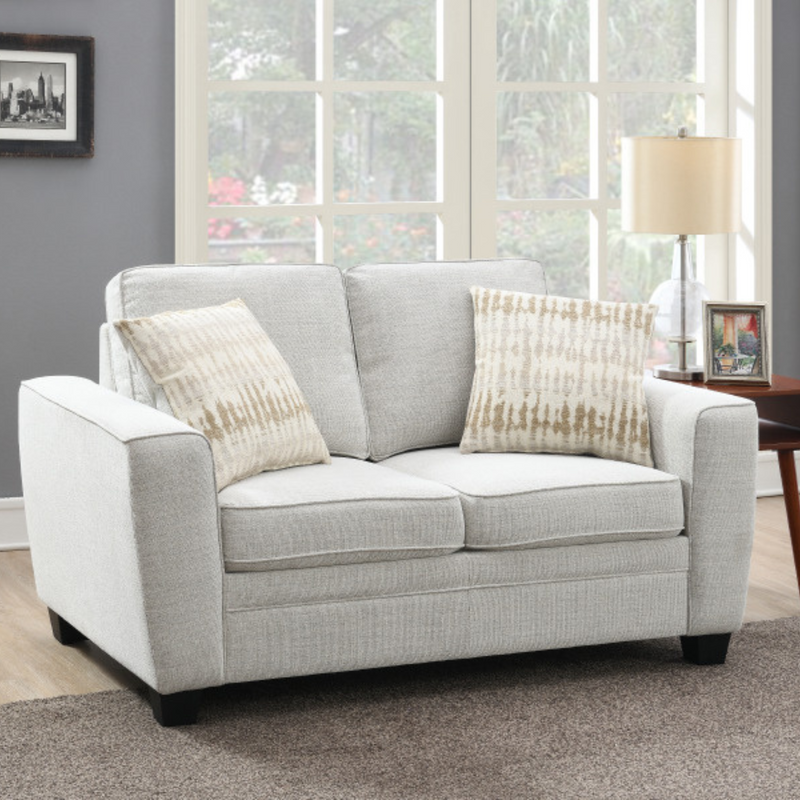 Confa Beige Loveseat With Two Pillows (154cm)