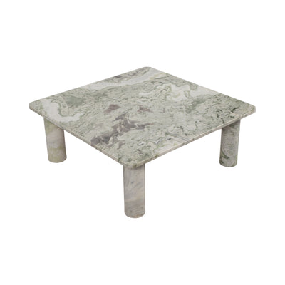 MARBLE, 35" COFFEE TABLE, GREEN KD