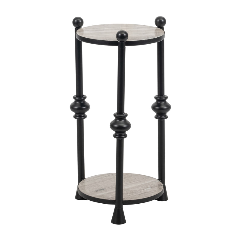 Metal, 26" Elliot Cocktail Table, Black, K/d