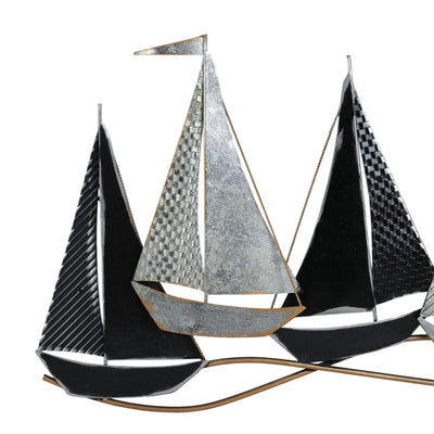 METAL 50" SAILBOATS, MULTI WB