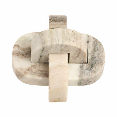 5" Onyx Marble Rounded Knot, Tan