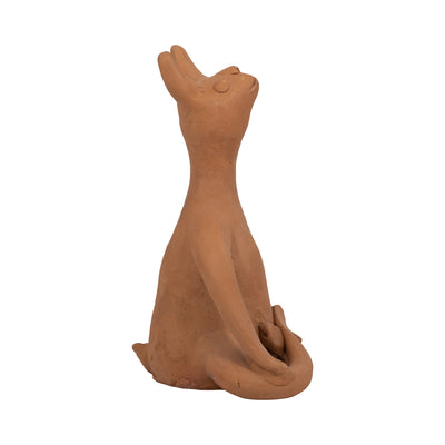 TERRACOTTA, 9" OM YOGA BUNNY, NATURAL