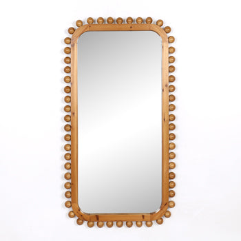 23x45" Knobby Rectangular Mirror, Natural