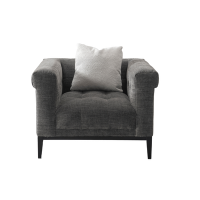 María Charcoal Sofa Set