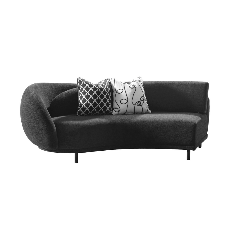 Lush Lounge Black Sectional