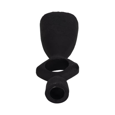 10" Open Cut-out Taper Holder, Black