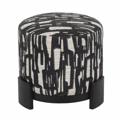 19" Laurent Ottoman Stool, Multi