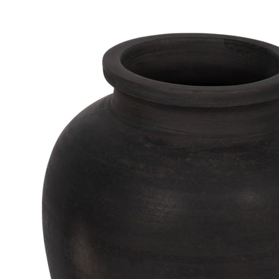 TERRACOTTA, 10" TRADITIONAL JUG, BLACK