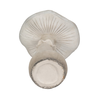 28" Garden Mushroom, Grey