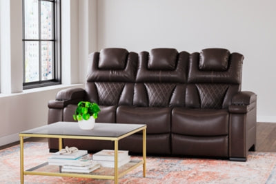 PWR REC Sofa with ADJ Headrest