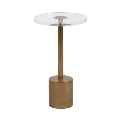 21" Talia Acrylic Accent Table