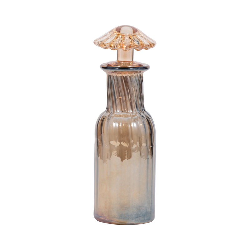 13" Igor Mushroom Glass Bottle