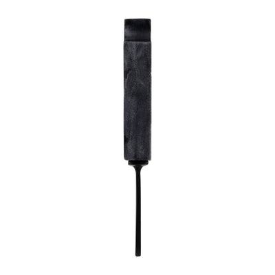 METAL/MARBLE,13",BITTEN POPSICLE DECO,BLACK