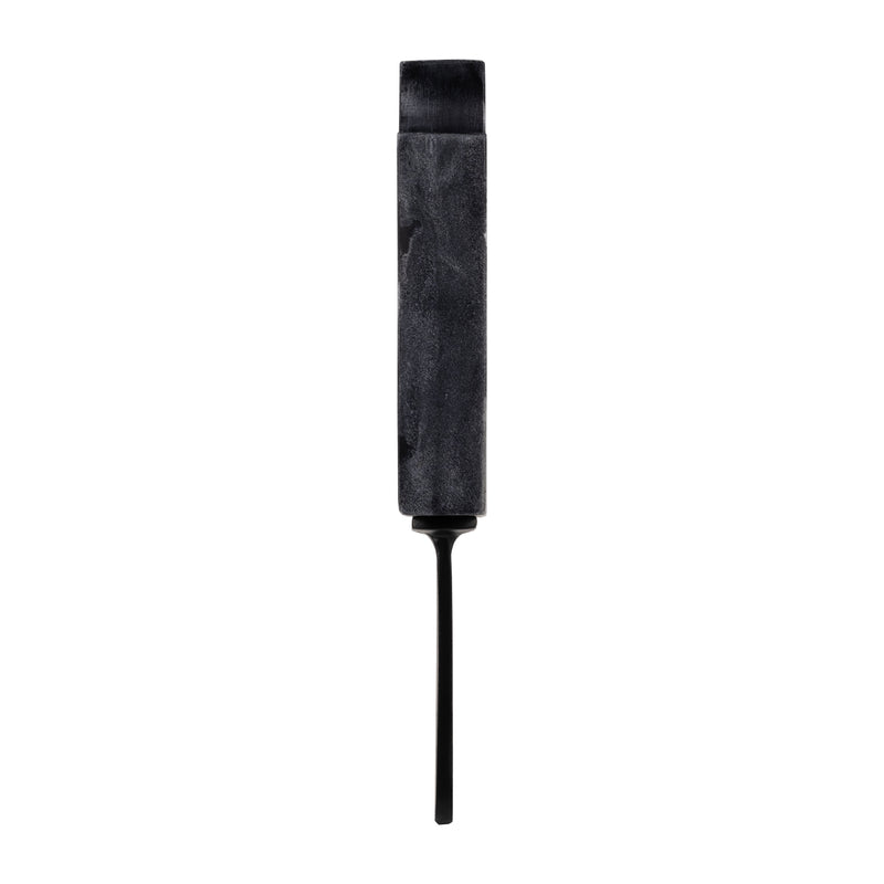 METAL/MARBLE,13",BITTEN POPSICLE DECO,BLACK