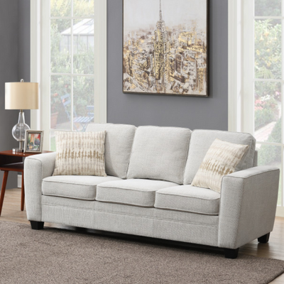 Confa Beige Living Room Set (Sofa + 2 Loveseat)