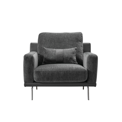 Whisper Soft Black Sofa Set