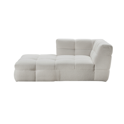 Timeless Classic Cream Left Arm Facing Chaise