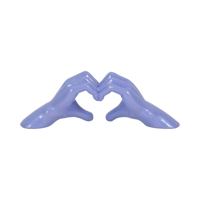 15" Heart Hands, Purple