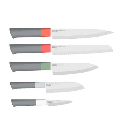 Joseph Joseph Duo  Knife Block Set 5 pieces grey