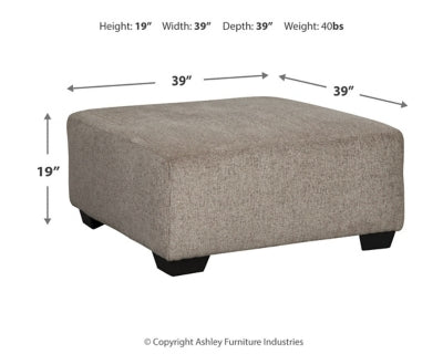 Oversized Accent Ottoman