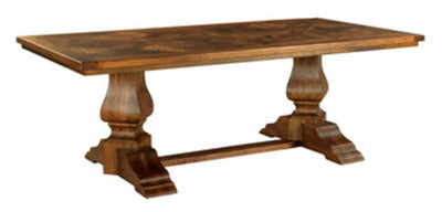 St. Florian Double Pedestal Dining Table - 8144-DT